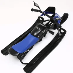 MUWO "Snowglider" Kinder Lenkschlitten blau
