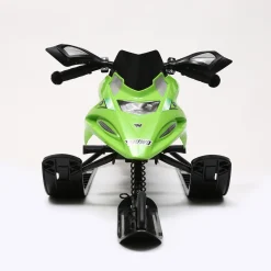 MUWO "Snowglider" Kinder Lenkschlitten grün
