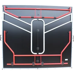 MUWO "Spin" Premium Indoor Tischtennisplatte schwarz