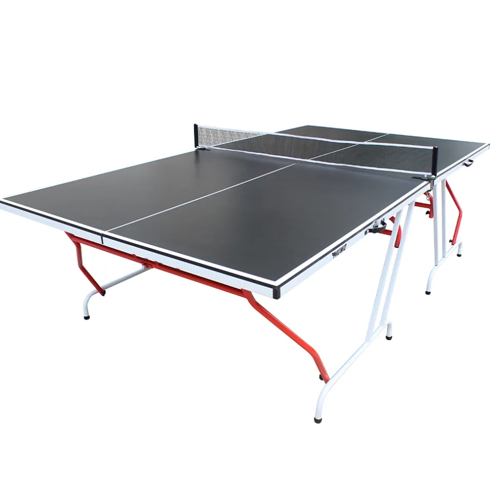 MUWO "Spin" Premium Indoor Tischtennisplatte schwarz