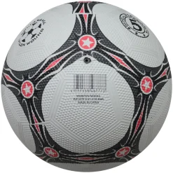 MUWO "Topscorer" Gummi-Fußball weiß rot