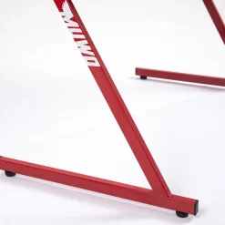 MUWO "Vision" E-Sports Gamingtisch schwarz/rot