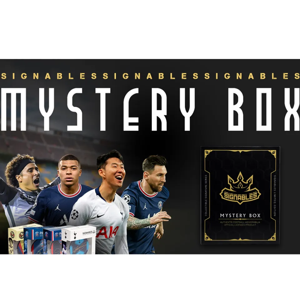 Mystery Box Spieler Fußball Sammlerstück 14 cm SP-MYST-FOOTBALL