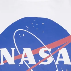 NASA Circle Logo Herren T-Shirt TMMTS007WHT