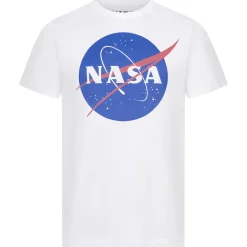 NASA Circle Logo Herren T-Shirt TMMTS007WHT