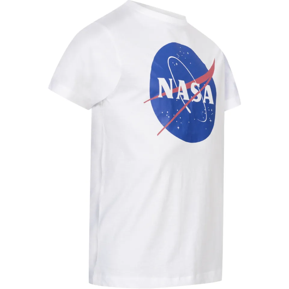 NASA Circle Logo Herren T-Shirt TMMTS007WHT