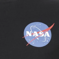 NASA Core Logo Herren T-Shirt TMMTS006BLK