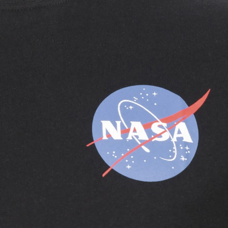 NASA Core Logo Herren T-Shirt TMMTS006BLK