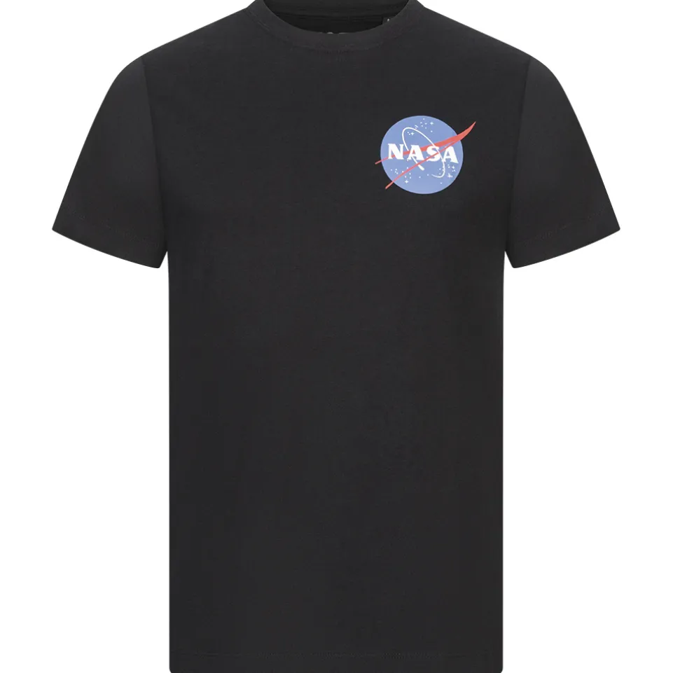 NASA Core Logo Herren T-Shirt TMMTS006BLK