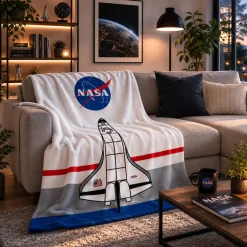 NASA Kuscheldecke 130 x 170 cm 4006891966902