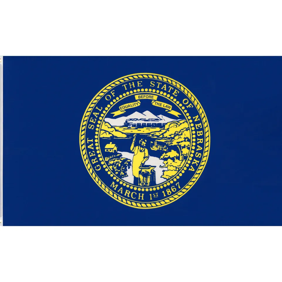Nebraska MUWO "America Edition" Flagge 90x150cm