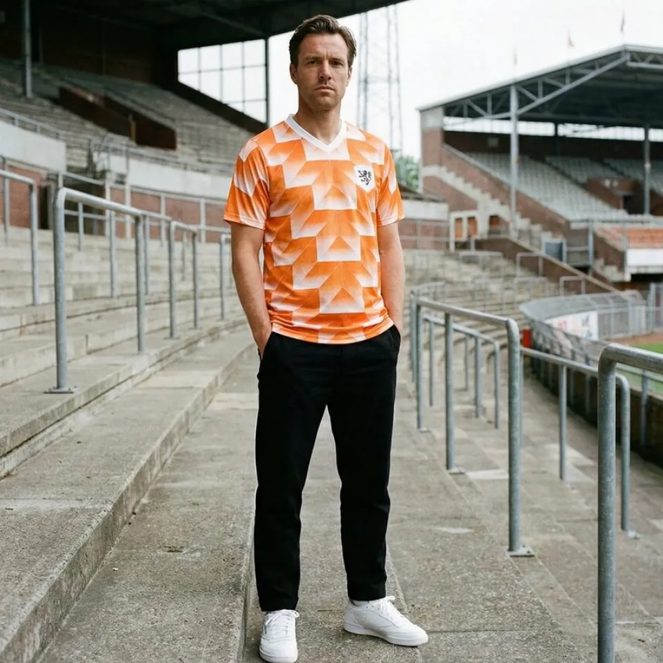 Niederlande "Retro History" JELEX Herren Trikot