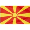 Nordmazedonien Flagge MUWO "Nations Together" 90 x 150 cm
