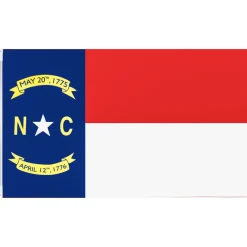 North Carolina MUWO "America Edition" Flagge 90x150cm