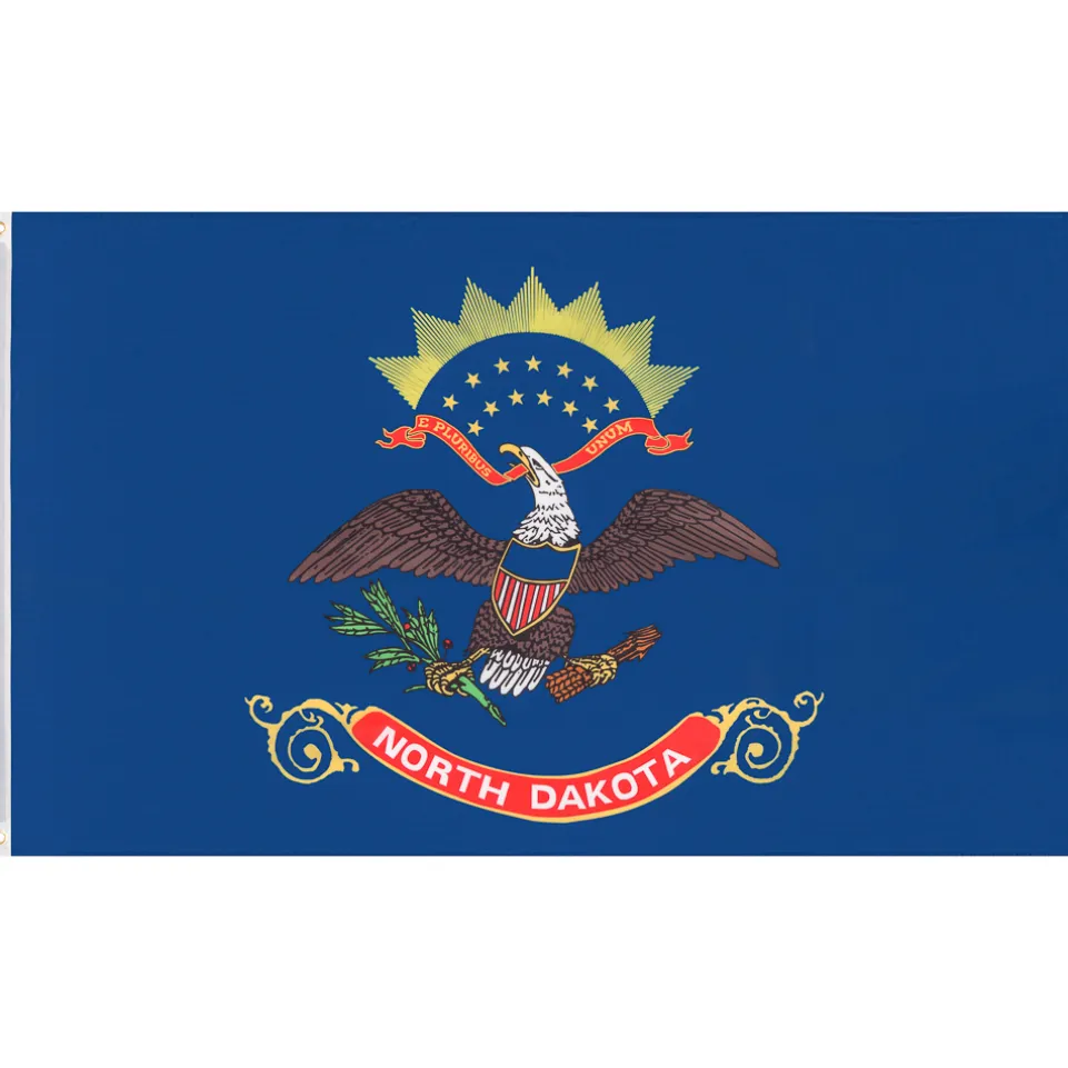 North Dakota MUWO "America Edition" Flagge 90x150cm
