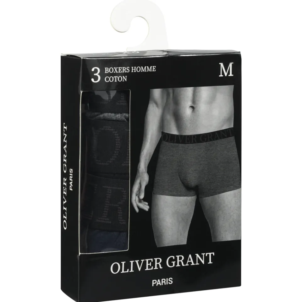 OLIVER GRANT® Herren Boxershorts 3er-Pack 92890398