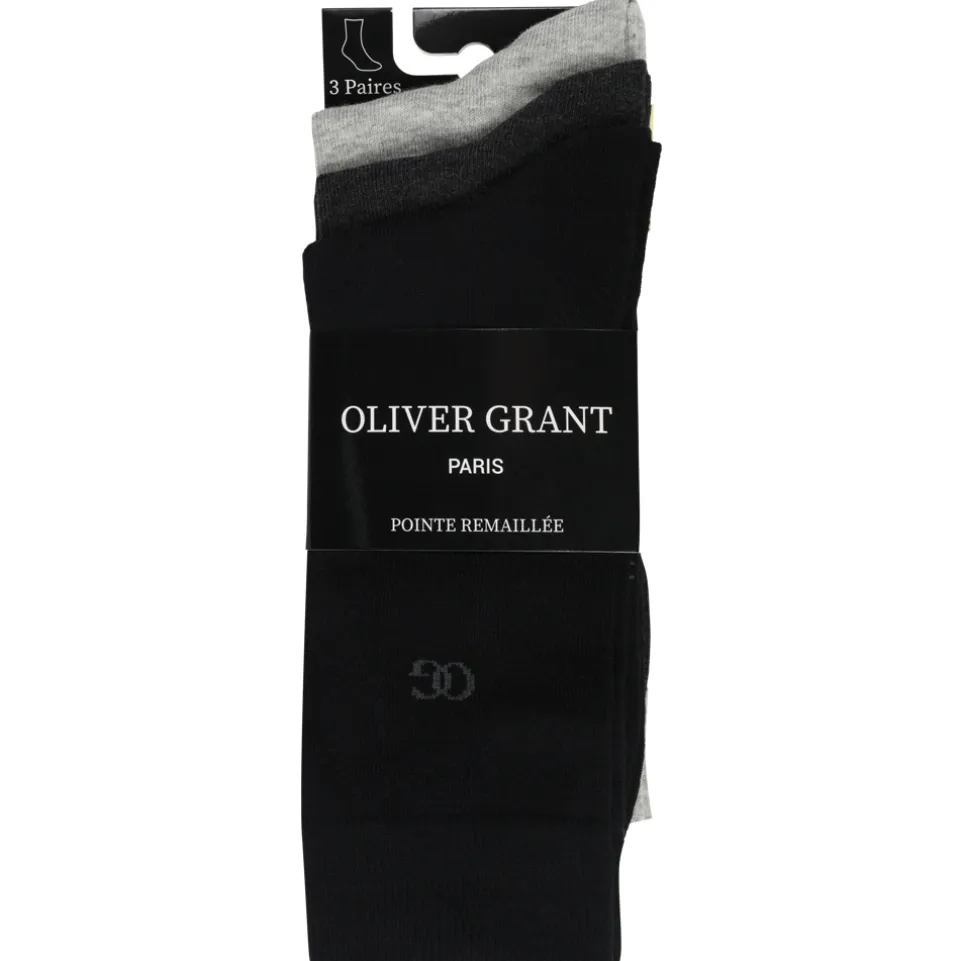 OLIVER GRANT® Unisex Casual Socken 3 Paar 93890709