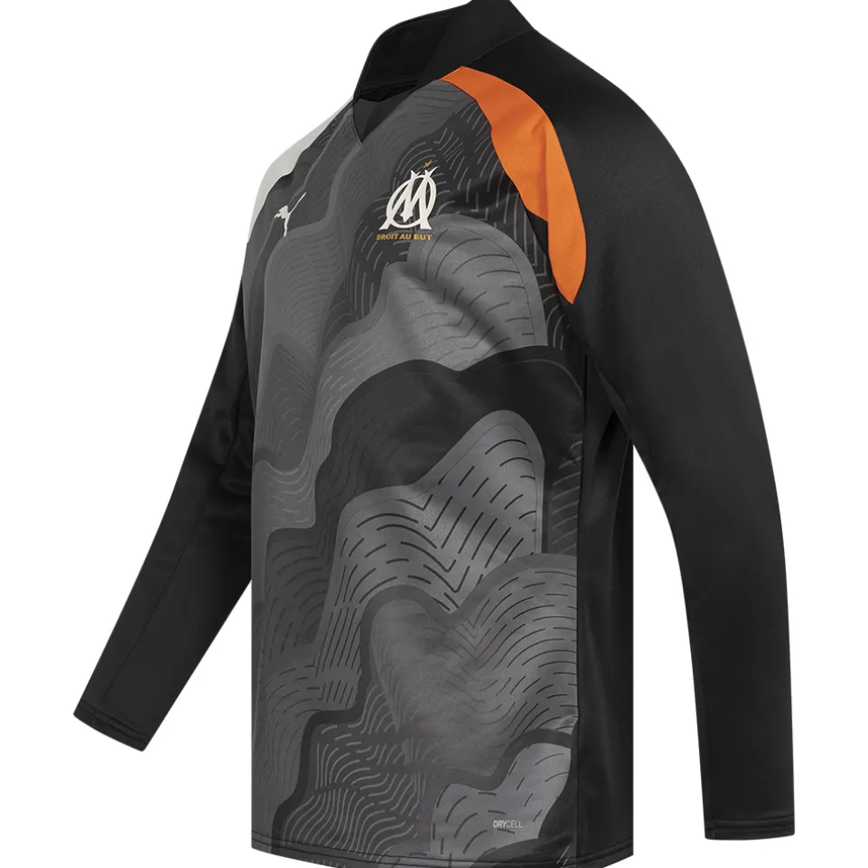 Olympique Marseille PUMA Prematch Herren Sweatshirt 771899-03