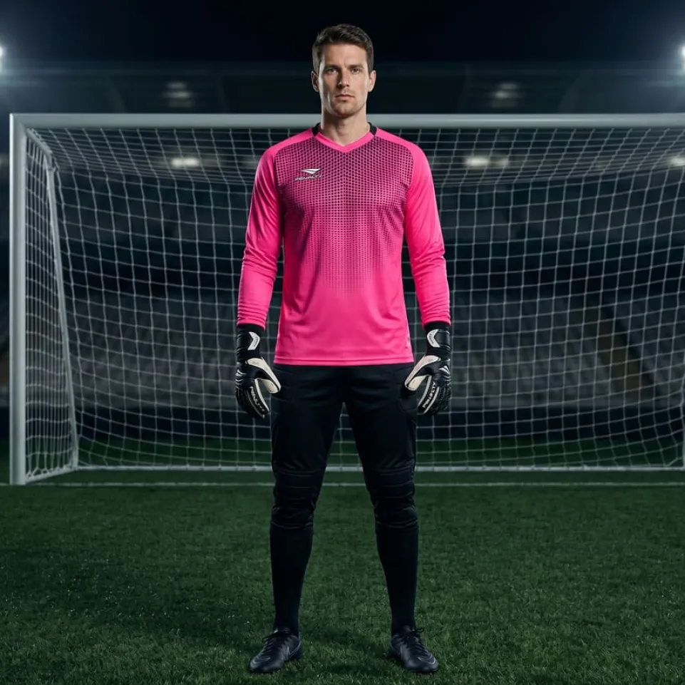 PENALTY Delta Herren Torwarttrikot Fluo Pink/Black 3.115.017.550