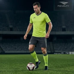 PENALTY Era Herren Trikot-Set 2-teilig Fluo Green/Dark Grey 3.085.075.027