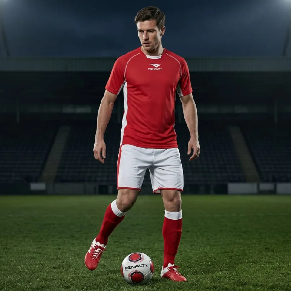 PENALTY Nazionale Herren Trikot-Set 2-teilig Red/White 3.085.114.300