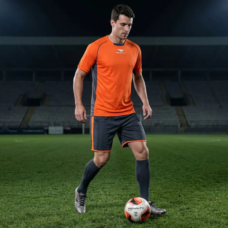 PENALTY Nazionale Herren Trikot-Set 2-teilig Orange/Black 3.085.113.300