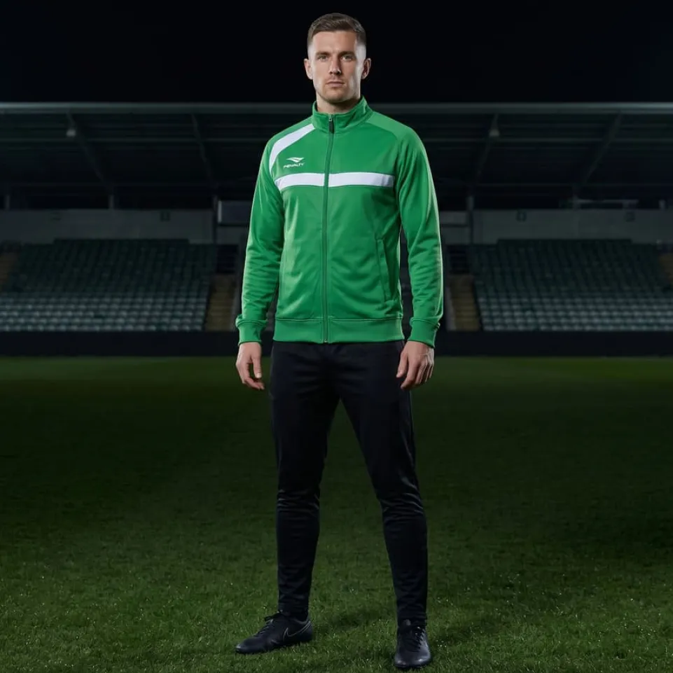 PENALTY Racer Herren Jacke Green/White 3.545.205.400