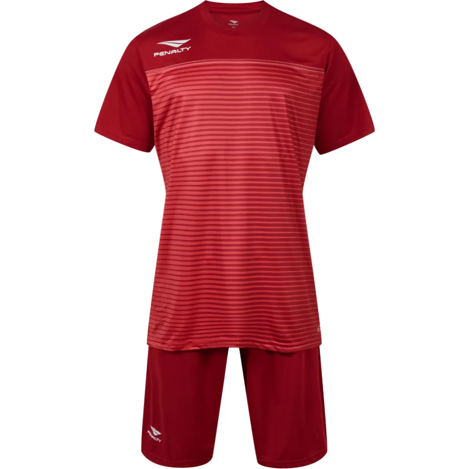 PENALTY S11 Herren Trikot-Set 2-teilig Dark Red/Red 3.085.014.002