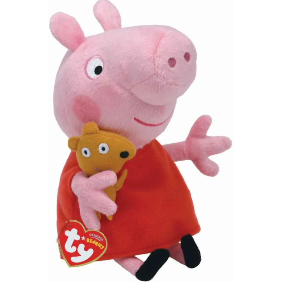 Peppa Pig TY Beanie Kuscheltier 15 cm 46128