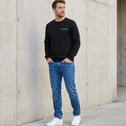 Pierre Cardin Round Neck Crew Herren Sweatshirt O103221-B000