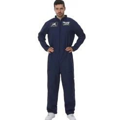 Pilot Kampfjet Kostüm "Air Force" MIESEPETER® navy