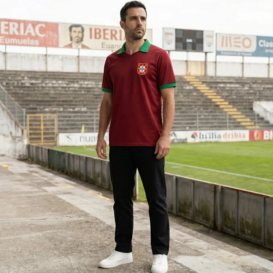 Portugal "Retro History" JELEX Herren Trikot