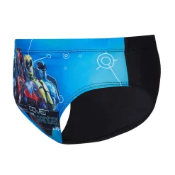 Power Rangers Jungen Badehose Slip QE1798-black