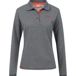 PUMA Damen Langarm Premium Polo-Shirt 894420-02