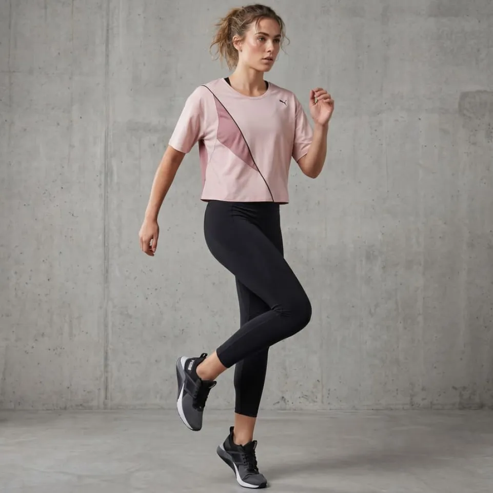 PUMA dryCELL Train Pearl Tee Damen Sport Shirt 519933-02