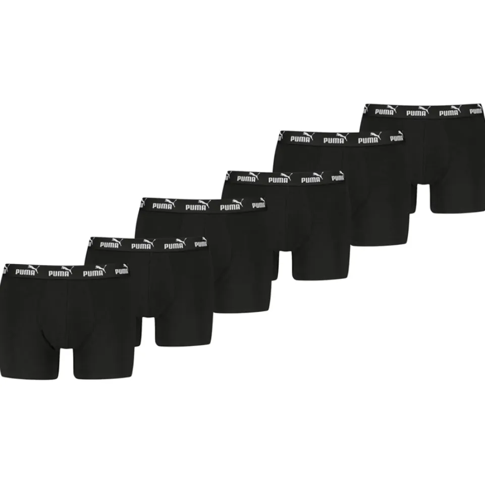 PUMA Elements Basic Herren Boxershorts 6er-Pack 701232894-001