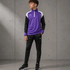 PUMA Esito 4 Kinder 1/4 Zip Trainings Sweatshirt 655220-10J