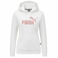 PUMA ESS+ Metallic Logo Damen Hoodie 849958-13