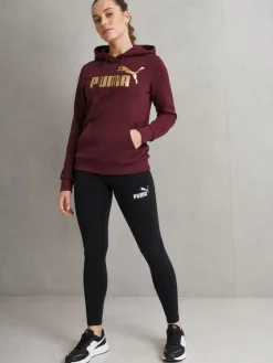 PUMA ESS+ Metallic Logo Damen Hoodie 849958-42