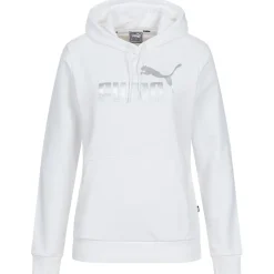 PUMA ESS+ Metallic Logo Damen Hoodie 849096-02