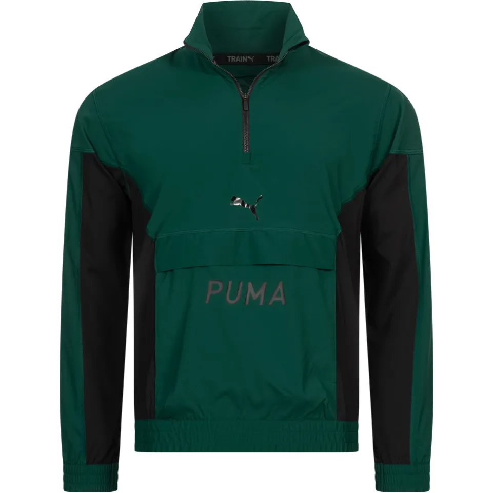 PUMA FIT Woven 1/2 Zip Herren Sweatshirt 522129-24
