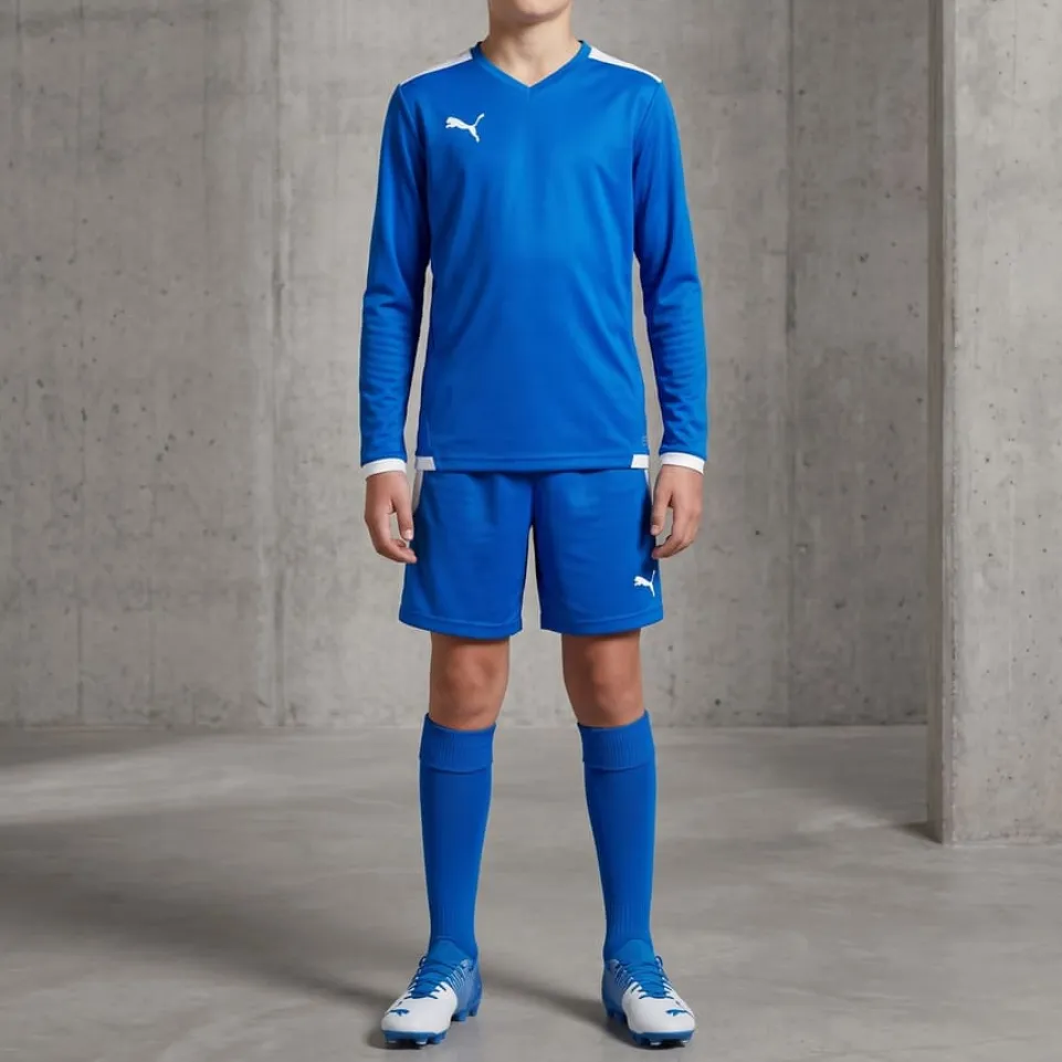 PUMA Pitch Kinder Langarm Trikot 702088-02J