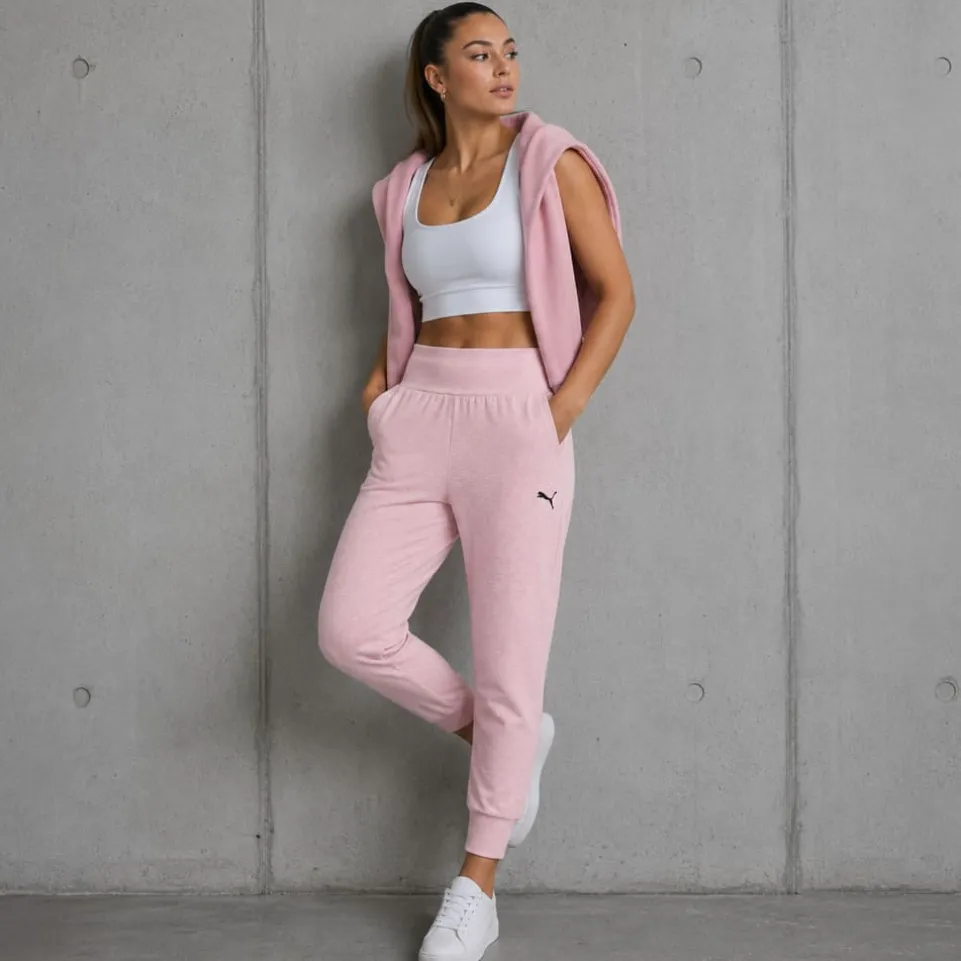 PUMA Soft Drapey Pants Damen Yoga Hose 581036-14