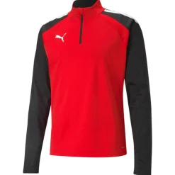 PUMA teamLIGA 1/4 Zip Kinder Sweatshirt 657237-01