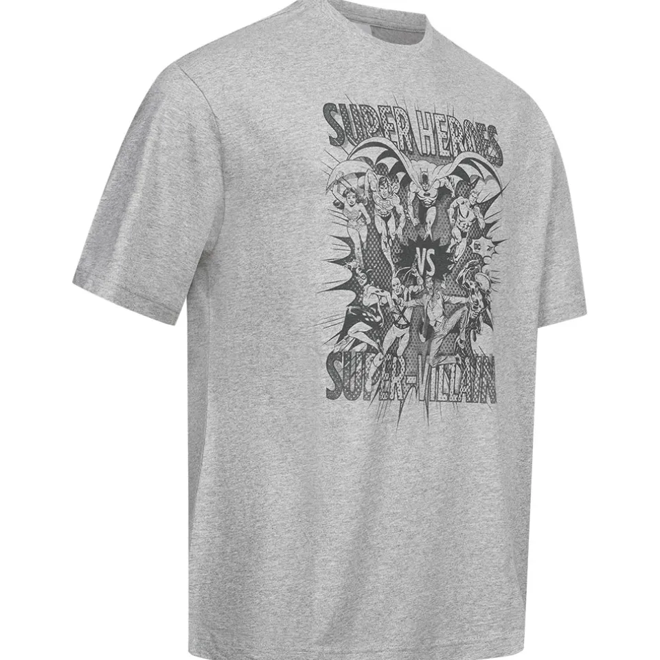 Reebok x DC COMICS Super Heroes vs Super-Villains Herren T-Shirt IB5815