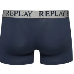 REPLAY Boxer Style Cuff Logo Herren Boxershorts 2er-Pack I101143-N145
