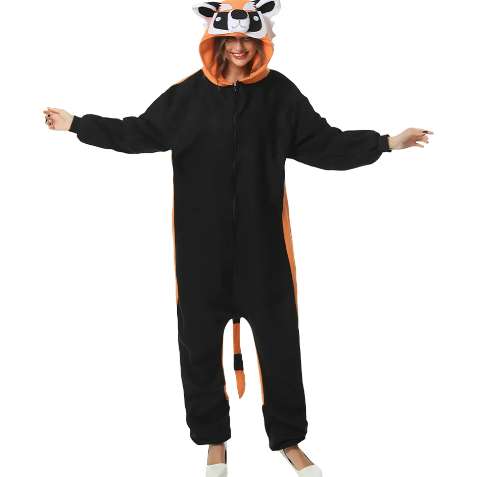 Roter Panda Jumpsuit Unisex Kostüm MIESEPETER®