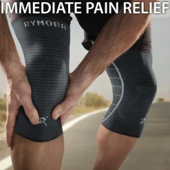 Rymora Unisex Kniebandage 2er-Pack KNEE2PAC