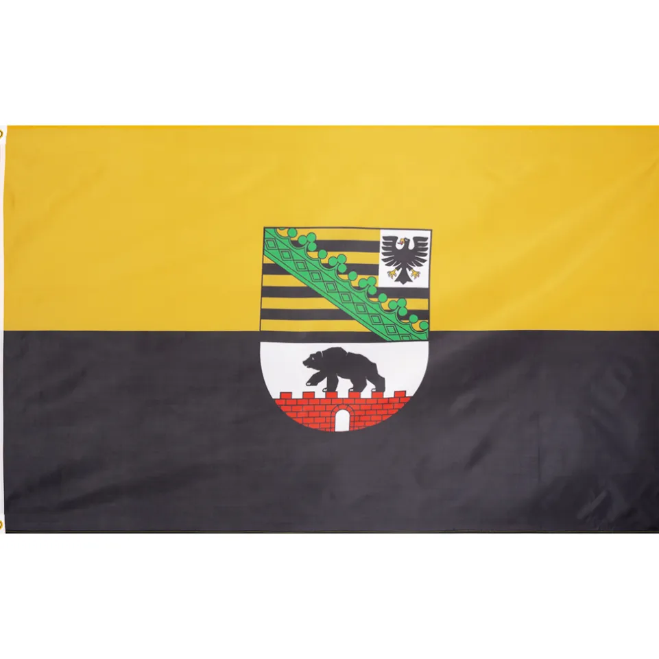Sachsen-Anhalt MUWO "Deutschland" Flagge 90x150cm