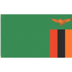 Sambia MUWO "Nations Together" Flagge 90x150cm